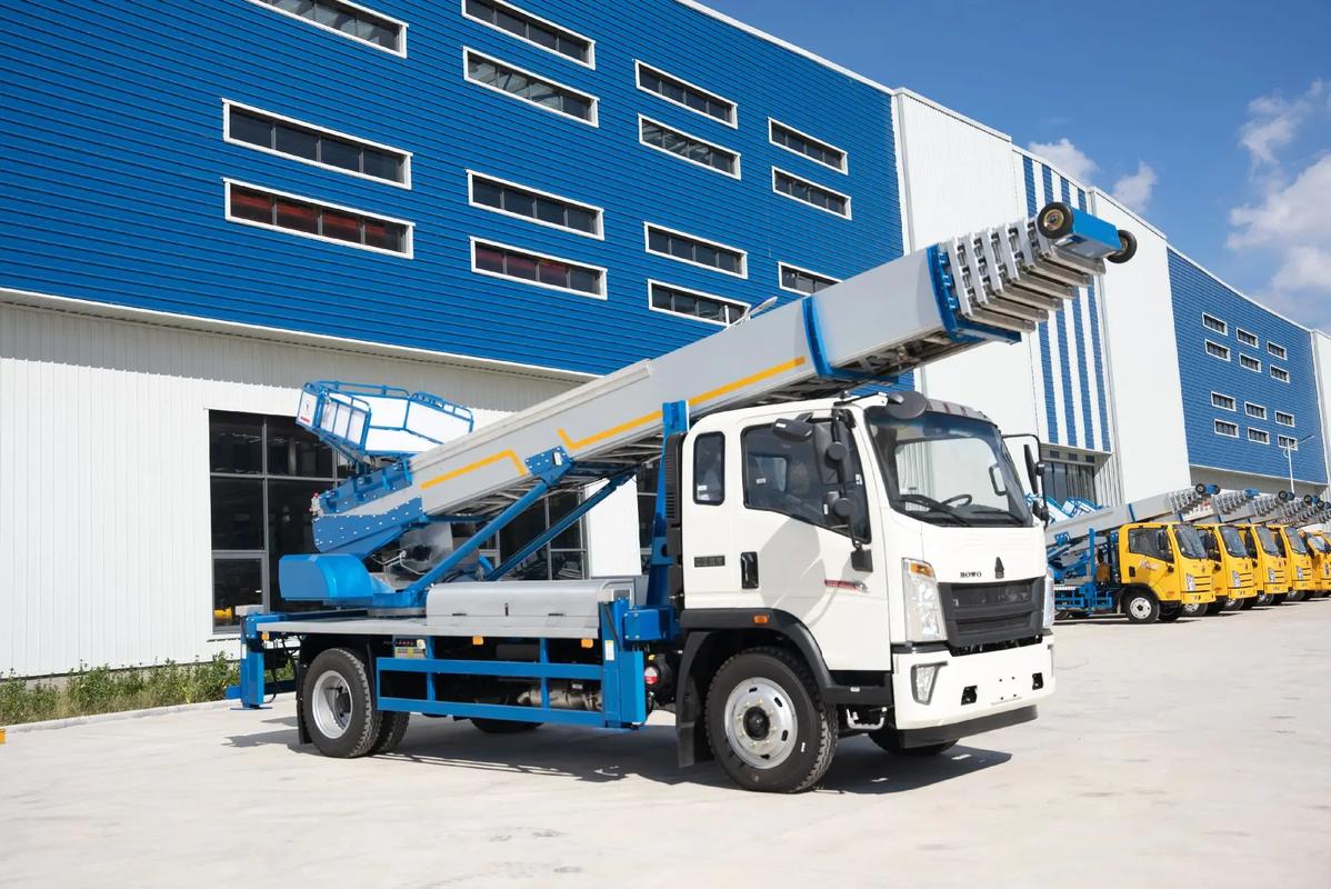 缙云县出租云梯车高空作业车 建筑垃圾搬运